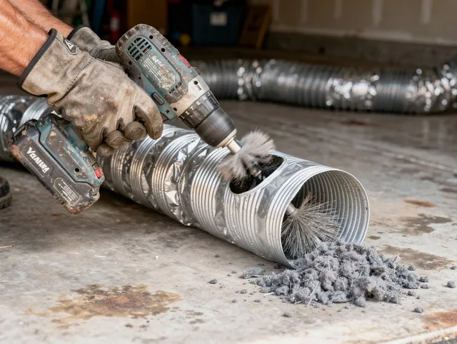 Professional duct cleaning by Fairview Park Dryer Vent Cleaning in Fairview Park