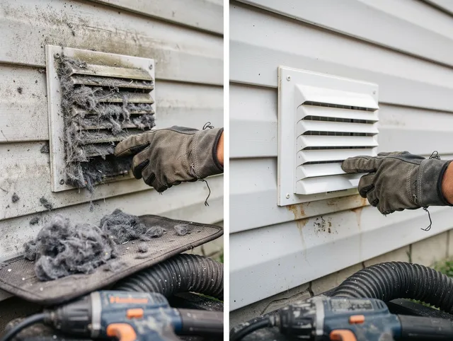 Residential dryer vent cleaning by Fairview Park Dryer Vent Cleaning in Fairview Park